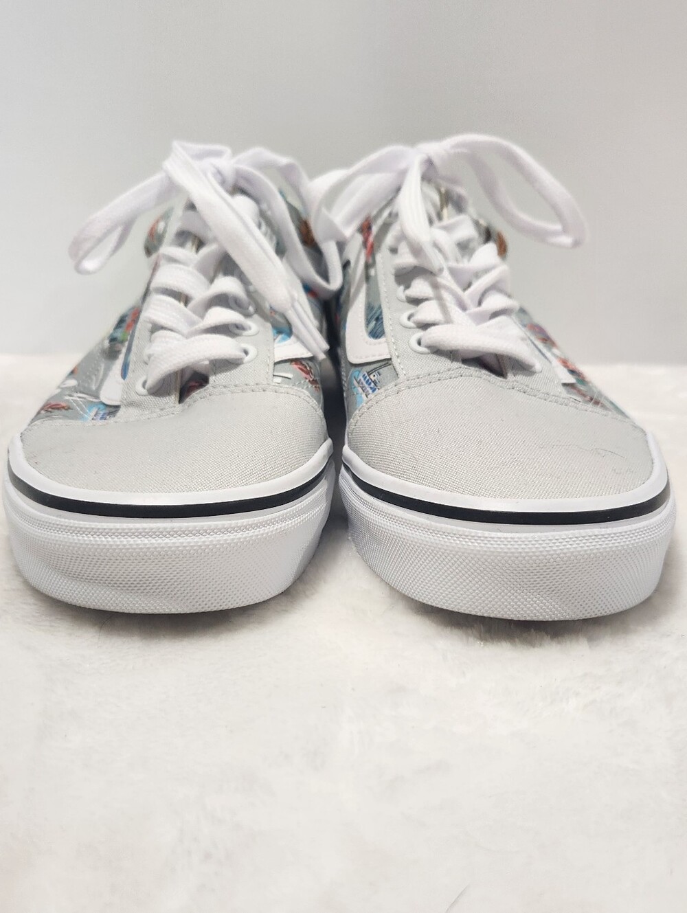 Vans Old Skool Walt Disney 50th Anniversary Park Map Sneakers Mens 8 Womens 9.5 - Picture 3 of 14